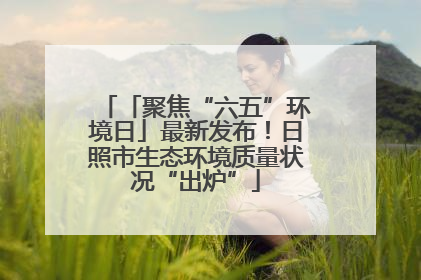 「聚焦“六五”环境日」最新发布！日照市生态环境质量状况“出炉”