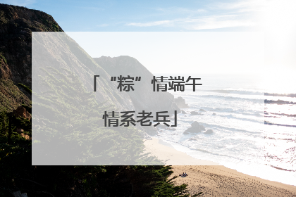 “粽”情端午 情系老兵