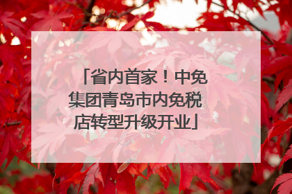 省内首家！中免集团青岛市内免税店转型升级开业