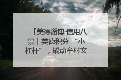 美德淄博·信用八景｜美德积分 “小杠杆”，撬动牟村文明 “大能量”