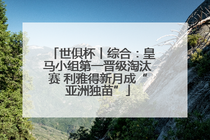 世俱杯丨综合：皇马小组第一晋级淘汰赛 利雅得新月成“亚洲独苗”