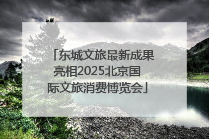 东城文旅最新成果亮相2025北京国际文旅消费博览会