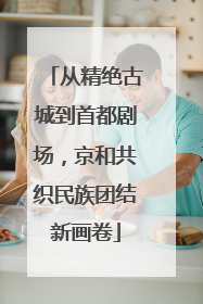 从精绝古城到首都剧场，京和共织民族团结新画卷
