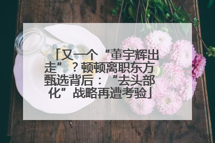 又一个“董宇辉出走”？顿顿离职东方甄选背后：“去头部化”战略再遭考验