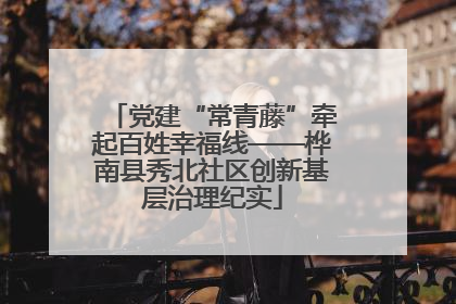 党建“常青藤”牵起百姓幸福线——桦南县秀北社区创新基层治理纪实