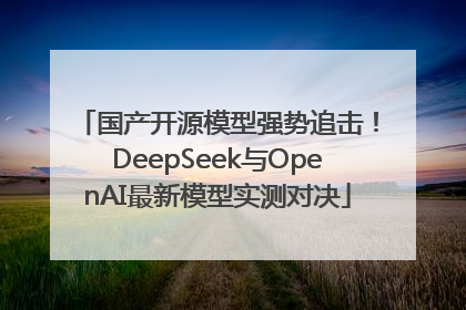 国产开源模型强势追击！DeepSeek与OpenAI最新模型实测对决