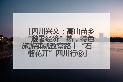 四川兴文：高山苗乡“避暑经济”热，特色旅游铺就致富路丨“石榴花开”四川行⑧