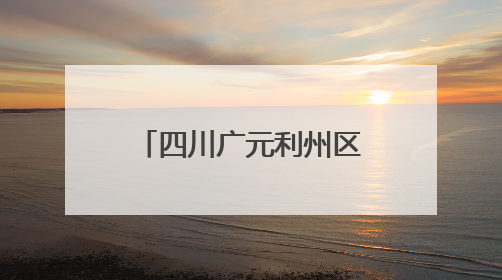 四川广元利州区：无人机“上岗” 助力项目建设跑出“加速度”