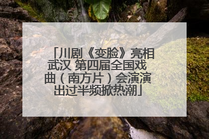 川剧《变脸》亮相武汉 第四届全国戏曲（南方片）会演演出过半频掀热潮