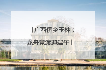 广西侨乡玉林：龙舟竞渡迎端午