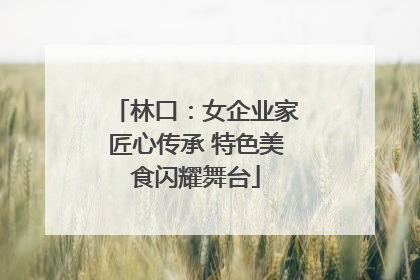 林口：女企业家匠心传承 特色美食闪耀舞台