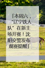 本周六，“辽宁铁人队”在新主场开赛！沈阳交警发布观赛提醒