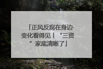 正风反腐在身边·变化看得见丨“三资”家底清晰了