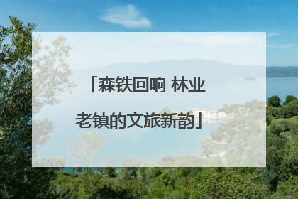 森铁回响 林业老镇的文旅新韵