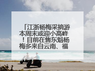 江浙杨梅采摘游本周末或迎小高峰！目前在售东魁杨梅多来自云南、福建，浙江露天东魁杨梅6月中旬大量上市
