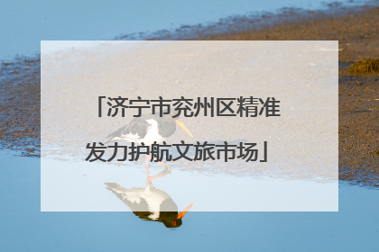 济宁市兖州区精准发力护航文旅市场