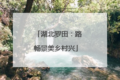 湖北罗田：路畅景美乡村兴