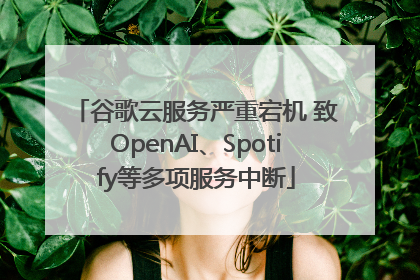 谷歌云服务严重宕机 致OpenAI、Spotify等多项服务中断