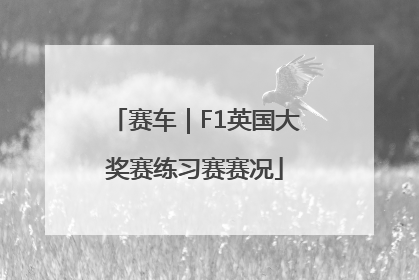 赛车｜F1英国大奖赛练习赛赛况