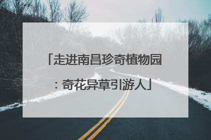 走进南昌珍奇植物园：奇花异草引游人
