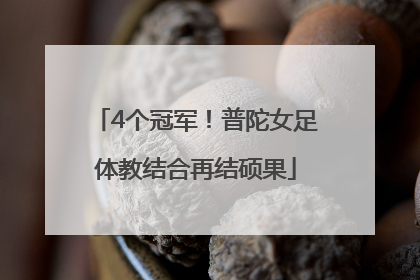 4个冠军！普陀女足体教结合再结硕果
