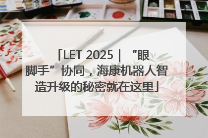 LET 2025｜“眼脚手”协同，海康机器人智造升级的秘密就在这里